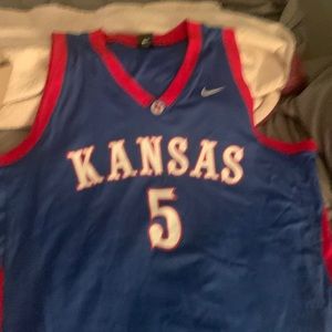 Blue Kansas basketball jersey size XXL